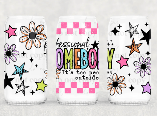 TRANSFER TUESDAY PROFESSIONAL HOMEBODY CUP WRAP UV DTF 16OZ - Do it yourself Transfers